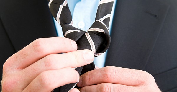 A nyakkendő viselése és a nyakkendőcsomók